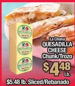 Torres Supermercado La Chona QUESADILLA CHEESE Chunk offer