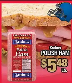 Torres Supermercado Krakus POLISH HAM offer