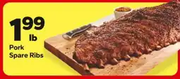 Save a Lot Pork Spare Ribs offer