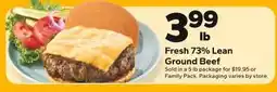 Save a Lot Fresh 73% Lean Ground Beef offer