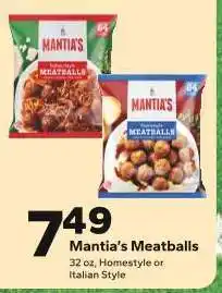 Save a Lot Mantia's Meatballs offer
