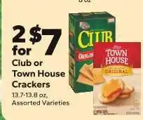 Save a Lot Club or Town House Crackers offer