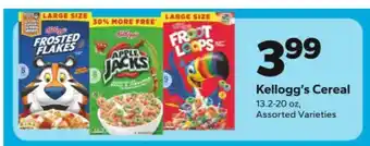 Save a Lot Kellogg's Cereal offer