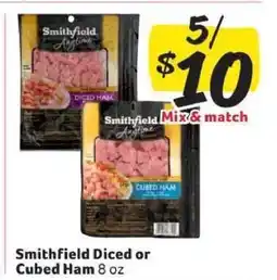Winn Dixie Smithfield Diced or Cubed Ham offer