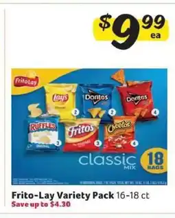 Winn Dixie Frito Lay Variety Pack offer