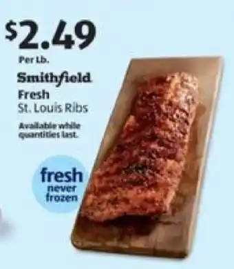 Smithfield Fresh St. Louis Ribs