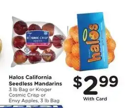 Kroger Halos California Seedless Mandarins offer