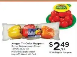 Kroger Kroger Tri-Color Peppers offer