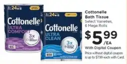 Kroger Cottonelle Bath Tissue offer