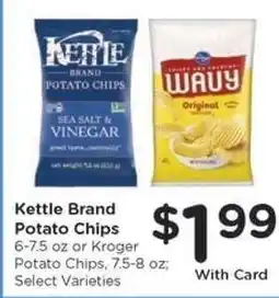 Kroger Kettle Brand Potato Chips offer