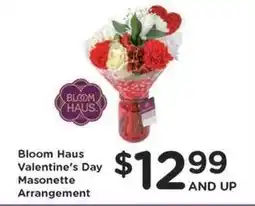 Kroger Bloom Haus Valentine's Day Masonette Arrangement offer