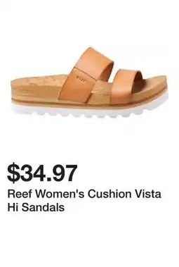 Dick's Sporting Goods Reef Women's Cushion Vista Hi Sandals offer