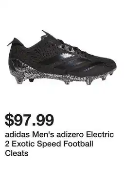 Dick's Sporting Goods adidas Men's adizero Electric 2 Exotic Speed Football Cleats offer
