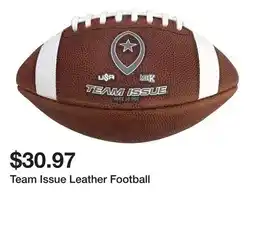 Dick's Sporting Goods Team Issue Leather Football offer