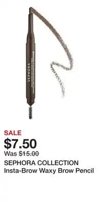 Kohl's SEPHORA COLLECTION Insta-Brow Waxy Brow Pencil offer