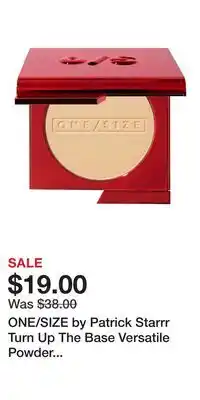 Kohl's ONE/SIZE by Patrick Starrr Turn Up The Base Versatile Powder Foundation offer