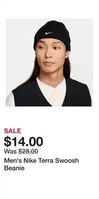 Kohl's Men's Nike Terra Swoosh Beanie offer