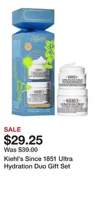 Kohl's Kiehl's Since 1851 Ultra Hydration Duo Gift Set offer