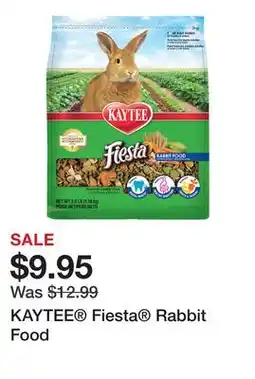Petsmart KAYTEE Fiesta Rabbit Food offer