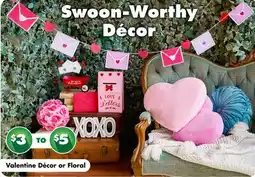 Dollar Tree Valentine Décor or Floral offer