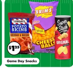 Dollar Tree Game Day Snacks offer