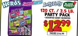 Ollie's NERDS SWEETARTS BLACK FOREST PARTY PACK offer