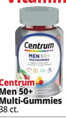 Ocean State Job Lot Centrum Men 50+ Multi-Gummies offer