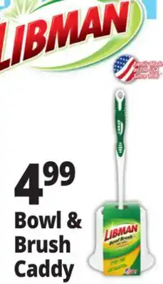 Ocean State Job Lot Libman Bowl Brush & Caddy 2 Piece offer