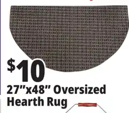 Ocean State Job Lot Oversized Hearth Rug 27 x 48 offer
