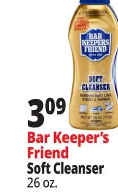 Ocean State Job Lot Bar Keepers Friend Soft Cleanser 26 oz offer