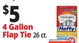 Ocean State Job Lot 4 Gallon Flap Tie offer