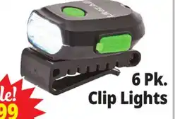 Ocean State Job Lot 6 Pk. Clip Lights offer