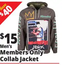 Ocean State Job Lot Men's Members Only Collab Jacket offer