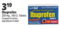 Ocean State Job Lot Ibuprofen 200 mg Tablets offer