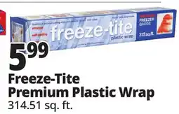 Ocean State Job Lot freeze-tite Premium Freezer Gauge Plastic Wrap 315 Sq ft offer