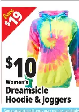 Ocean State Job Lot Women's Dreamsicle Hoodie & Joggers offer