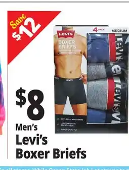 Ocean State Job Lot Men's Levi's Boxer Briefs offer