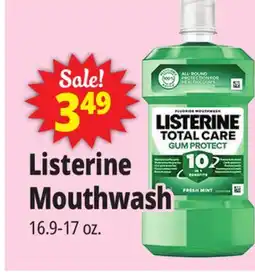 Ocean State Job Lot Listerine Mouthwash offer