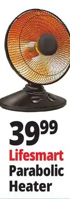 Ocean State Job Lot Lifesmart Parabolic Heater offer