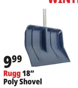 Ocean State Job Lot RUGG 18 Poly Snow Shovel offer