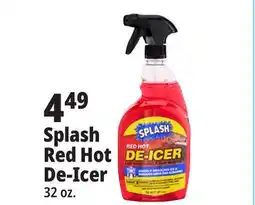 Ocean State Job Lot Splash Red Hot De-Icer offer
