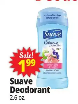 Ocean State Job Lot Suave Deodorant offer