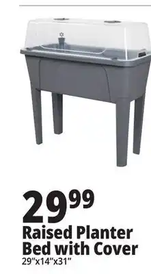 Ocean State Job Lot Raised Planter Bed with Cover offer