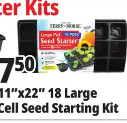 Ocean State Job Lot Ferry~Morse Large Pot Seed Starter 18-pots offer