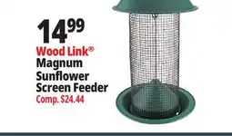 Ocean State Job Lot WoodLink Magnum Black Oil Sunflower Bird Feeder offer