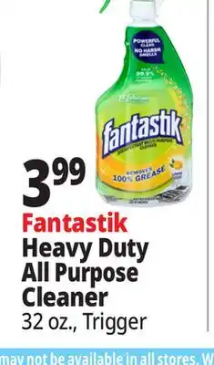 Ocean State Job Lot Fantastik Lemon Scent Disinfectant Multipurpose Spray Cleaner 32 oz offer