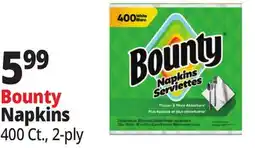 Ocean State Job Lot Bounty Napkins offer