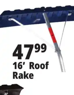 Ocean State Job Lot 16' Roof Rake offer