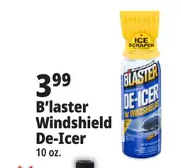 Ocean State Job Lot B'laster Windshield De-Icer offer