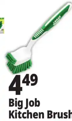 Ocean State Job Lot Big Job Kitchen Brush offer